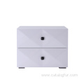 Nightstand Sets with 2 Drawers Furniture Wooden Luxury European Modern Bedside Nightstand